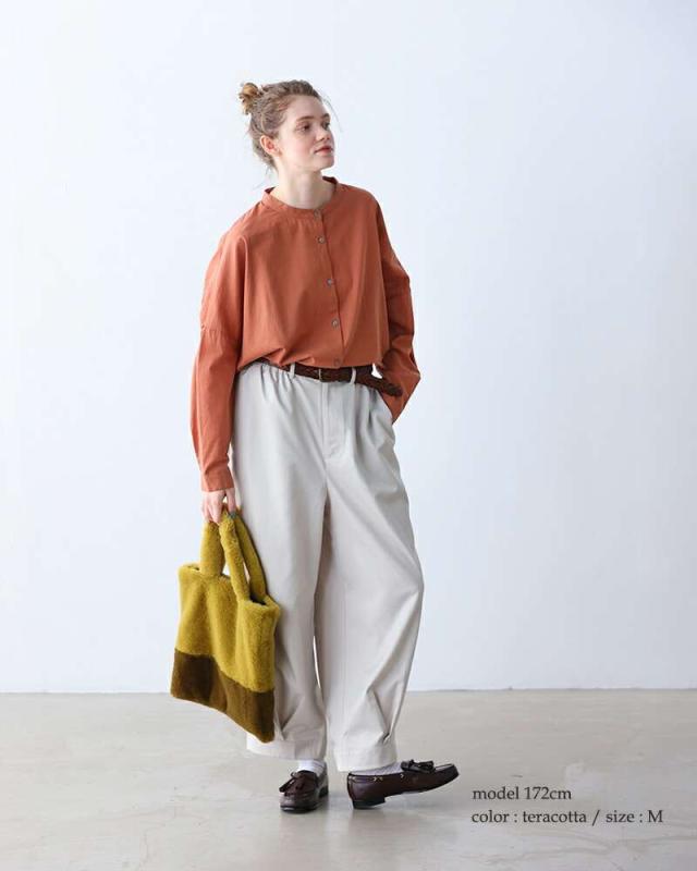 ケレン ブラウス kelen  バックギャザー デザイン ワイド ブラウス “WIYAM” lkl25fbl2249  ☆☆ クーポン対象