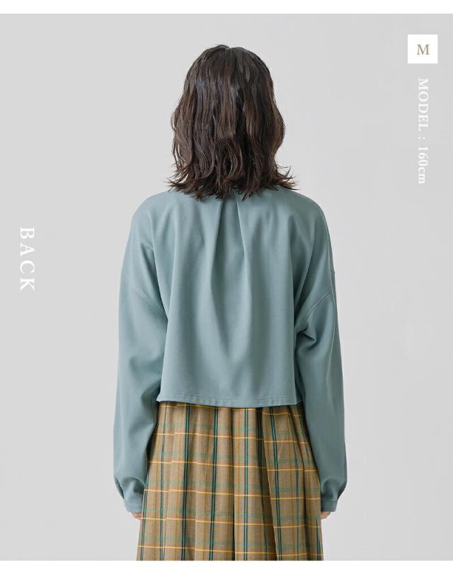 kelen(ケレン)パネルデザインショートブラウス“KERIN”lkl25fbl2261