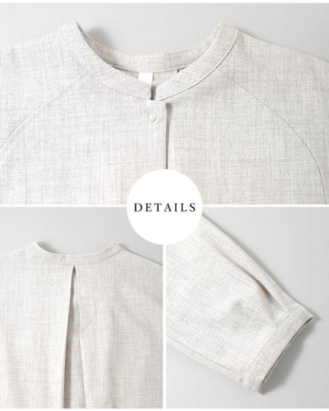 kelen(ケレン)パネルデザインショートブラウス“KERIN”lkl25fbl2261