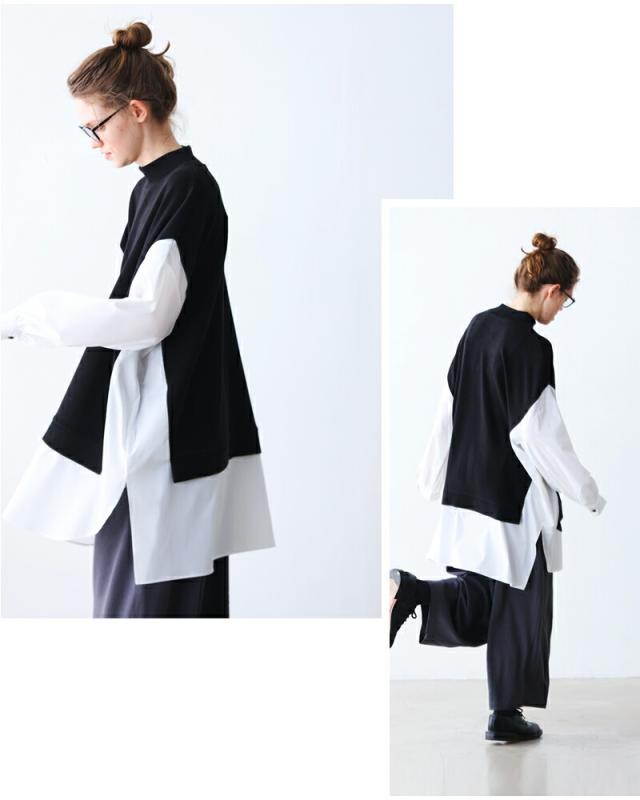 kelen(ケレン)パネルデザインニットコンビトップス“JOHA”lkl25fcs2006