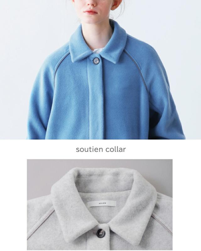 kelen(ケレン)ステンカラーフリースコート“FURIA”lkl25fjk2074