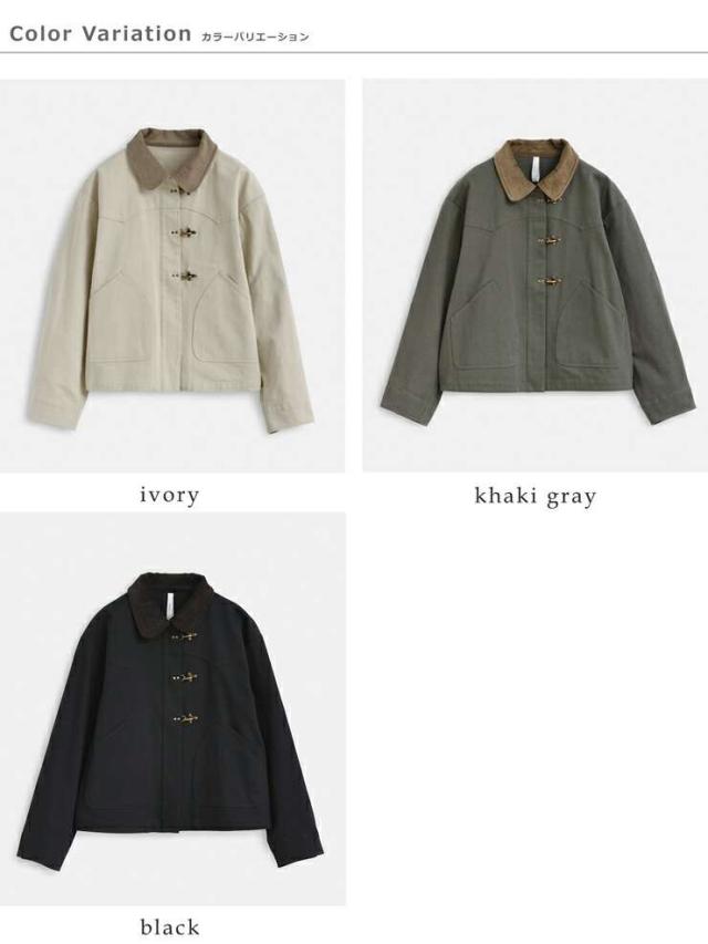 ケレン kelen  コットン ウエスタン ワークウェア ジャケット “YEYA” lkl25fjk2070 アウター  クーポン対象