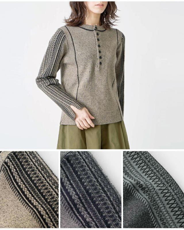 kelen(ケレン)デザインニットトップス“GRUA”lkl25fkn2002