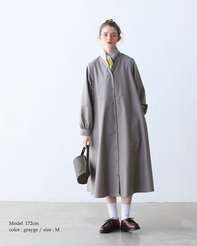 kelen(ケレン)デザインカラーバックプリーツワンピース“LAETY”lkl25fop2115