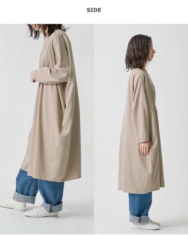 ケレン ワンピース kelen  ウエストギャザー コクーンシルエット ワンピース “BARCA” lkl25fop2116  クーポン対象