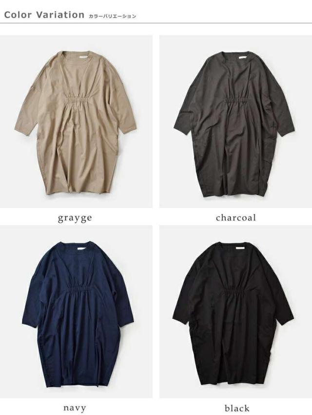 ケレン ワンピース kelen  ウエストギャザー コクーンシルエット ワンピース “BARCA” lkl25fop2116  クーポン対象