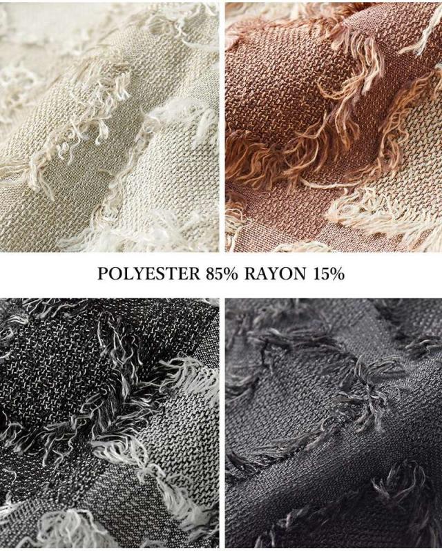 ケレン kelen  フリンジ チェック ワイド パンツ “ENIU” lkl25fpt2105 パンツ  クーポン対象