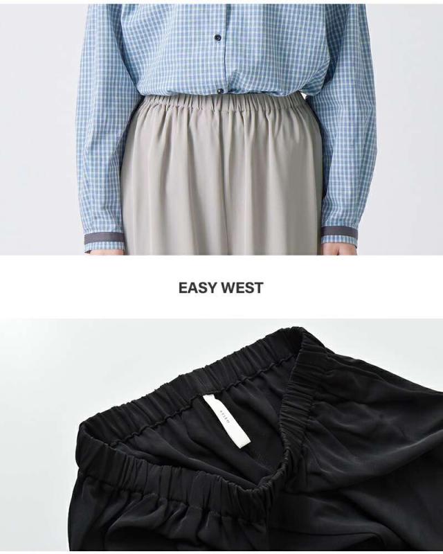 ケレン kelen  ストレート イージー パンツ “TERA” lkl25fpt2108 パンツ  クーポン対象