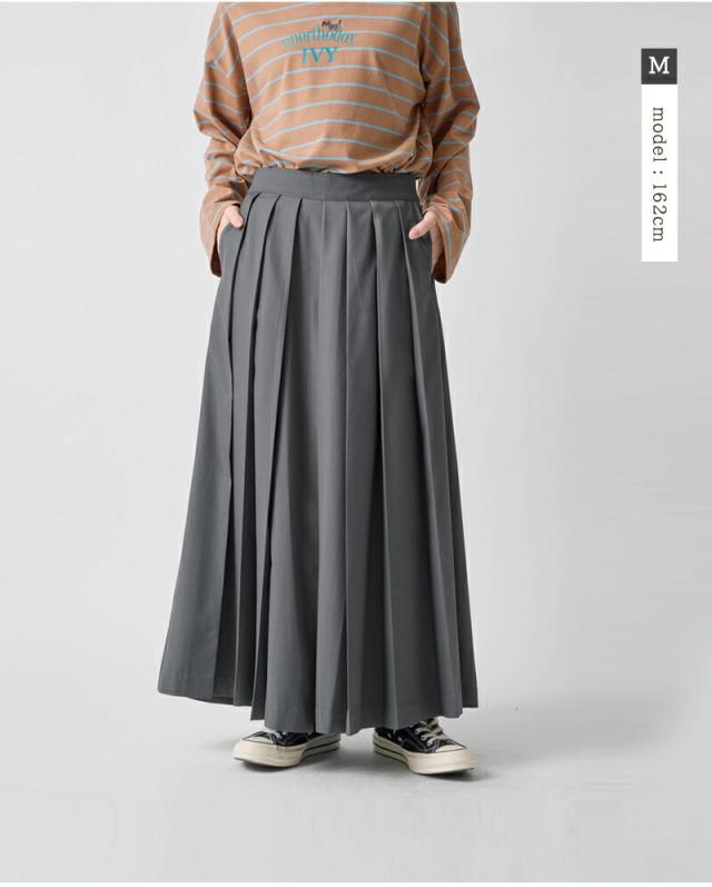 kelen(ケレン)プリーツタックデザインパンツ“KUKUS”lkl25fpt2110