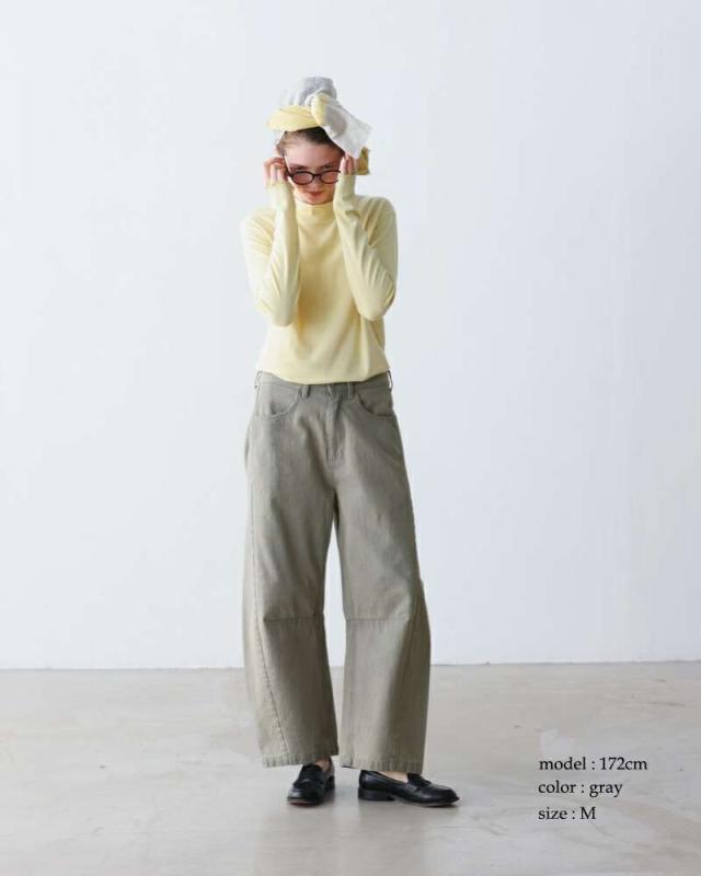 ケレン kelen  カーブ デザイン カラー デニムパンツ “HEDY” lkl25fpt2112 パンツ  ☆☆ クーポン対象