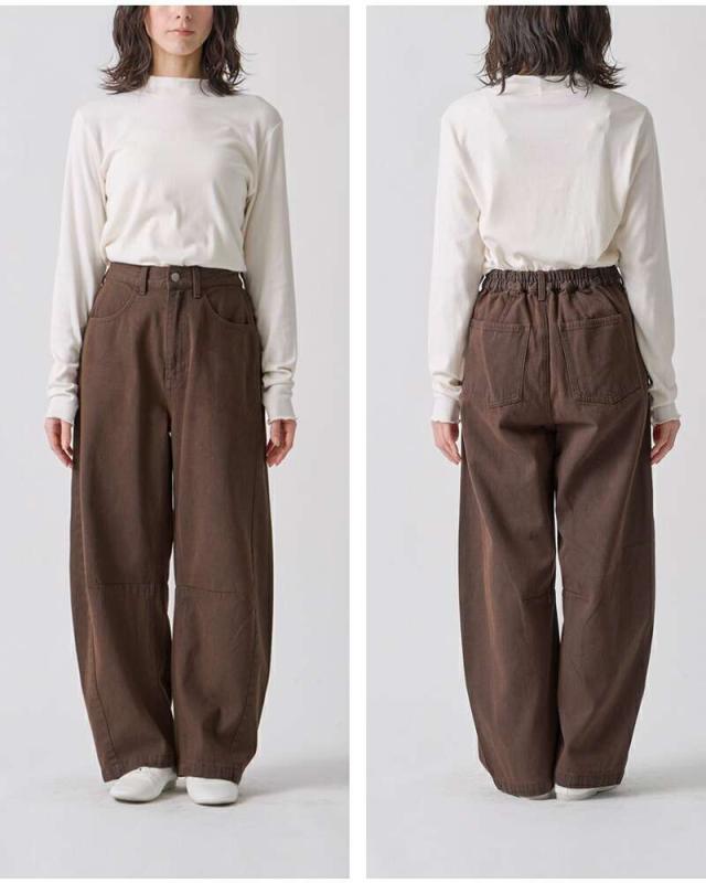 ケレン kelen  カーブ デザイン カラー デニムパンツ “HEDY” lkl25fpt2112 パンツ  ☆☆ クーポン対象