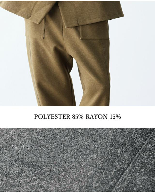 kelen(ケレン)デザインポケットテーパードトラウザーパンツ“LEDO”lkl25fpt2115