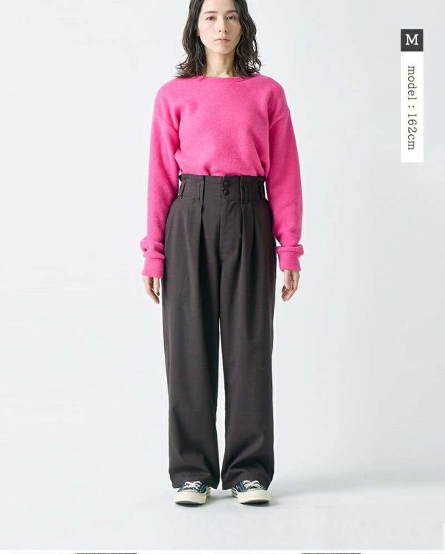 ケレン kelen  ウエスト タック デザイン パンツ “CIAN” lkl25fpt2118 パンツ  クーポン対象