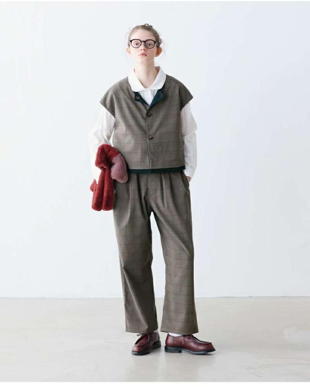 ケレン kelen  ウエスト タック デザイン パンツ “CIAN” lkl25fpt2118 パンツ  クーポン対象