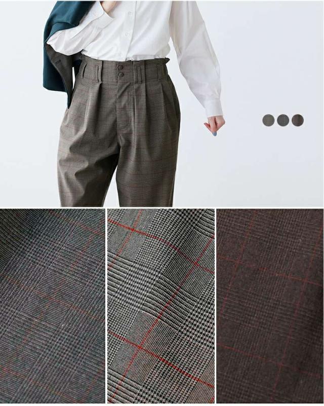 ケレン kelen  ウエスト タック デザイン パンツ “CIAN” lkl25fpt2118 パンツ  クーポン対象