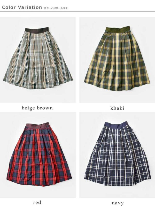 ケレン スカート kelen  チェック Aライン スカート “FELINA” lkl25fsk2045  ☆☆ クーポン対象