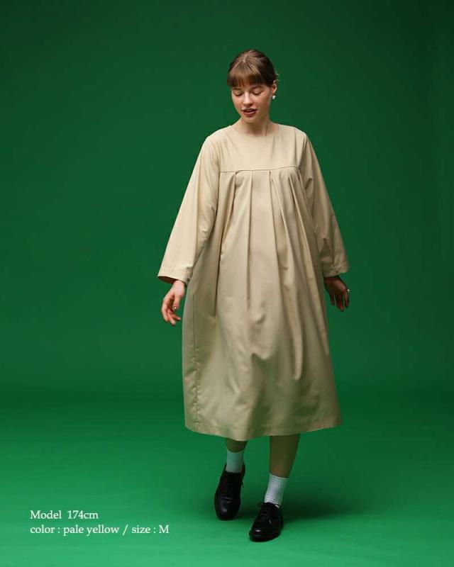 50%OFF ケレン ワンピース kelen タック デザイン ドレス “HILA” lkl25hop2102 クーポン対象