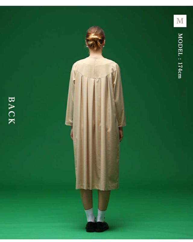 50%OFF ケレン ワンピース kelen タック デザイン ドレス “HILA” lkl25hop2102 クーポン対象