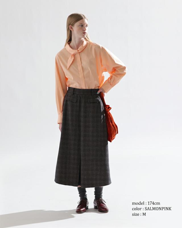 kelen(ケレン)ストレッチボウタイデザインブラウス“ELTON”lkl25wbl2267