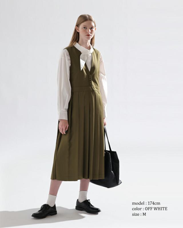 kelen(ケレン)ストレッチボウタイデザインブラウス“ELTON”lkl25wbl2267