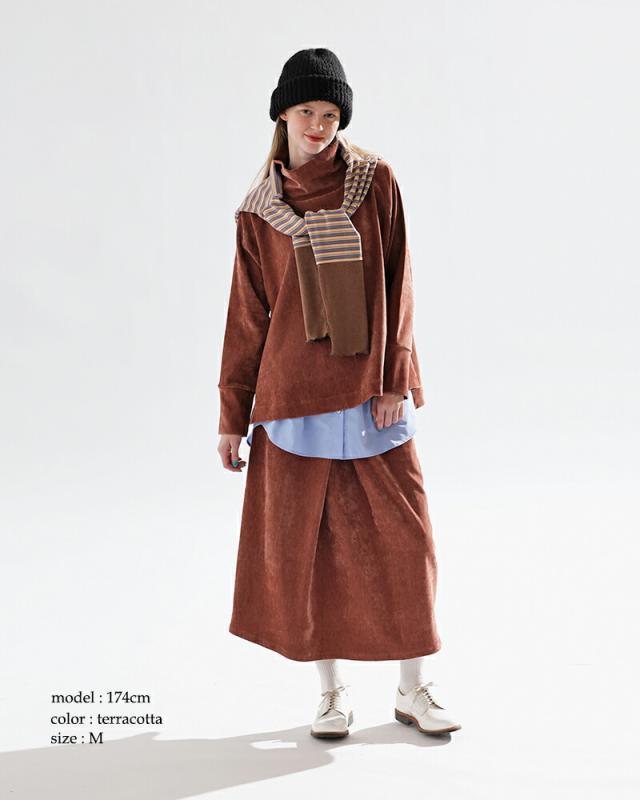 kelen(ケレン)ストレッチジャージーハイネックデザイントップス“BONI”lkl25wcs2012