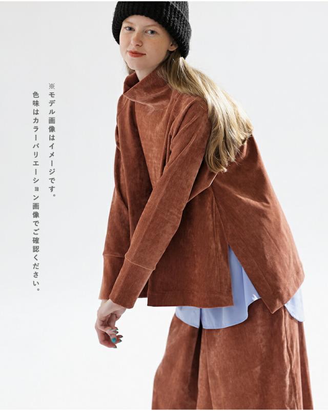 kelen(ケレン)ストレッチジャージーハイネックデザイントップス“BONI”lkl25wcs2012