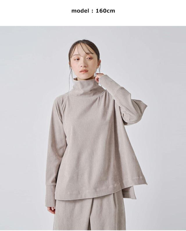 kelen(ケレン)ストレッチジャージーハイネックデザイントップス“BONI”lkl25wcs2012