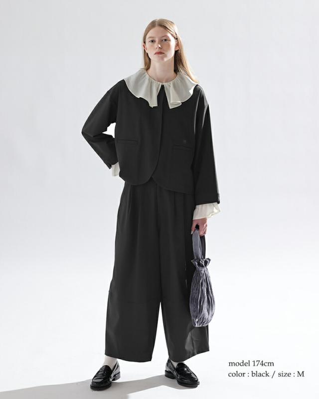 kelen(ケレン)ストレッチヘムデザイントラウザーパンツ“PAYTON”lkl25wpt2120