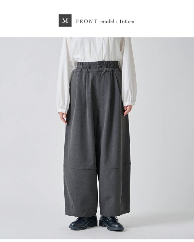 kelen(ケレン)ストレッチヘムデザイントラウザーパンツ“PAYTON”lkl25wpt2120