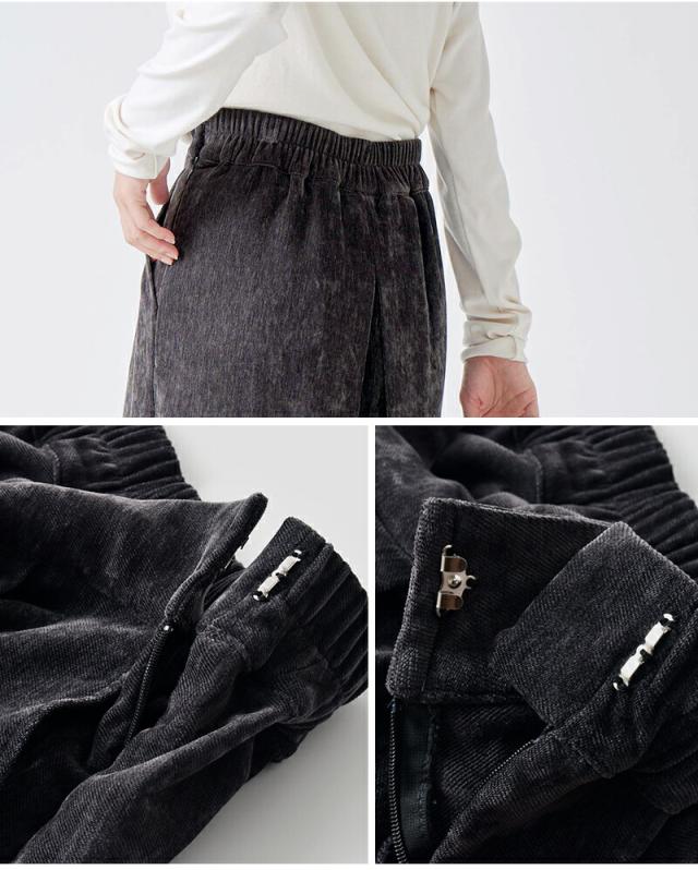 kelen(ケレン)ストレッチジャージータックデザインスカート“YELL”lkl25wsk2049