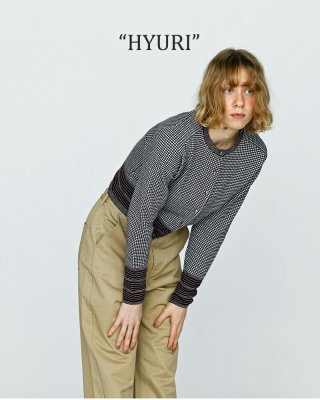 kelen(ケレン)バイカラー ショートカーディガン “HYURI” lkl26hkn2008