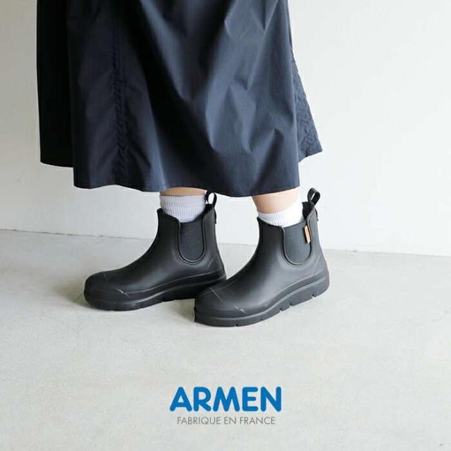 ARMEN(アーメン)サイドゴアレインブーツlmnam2501