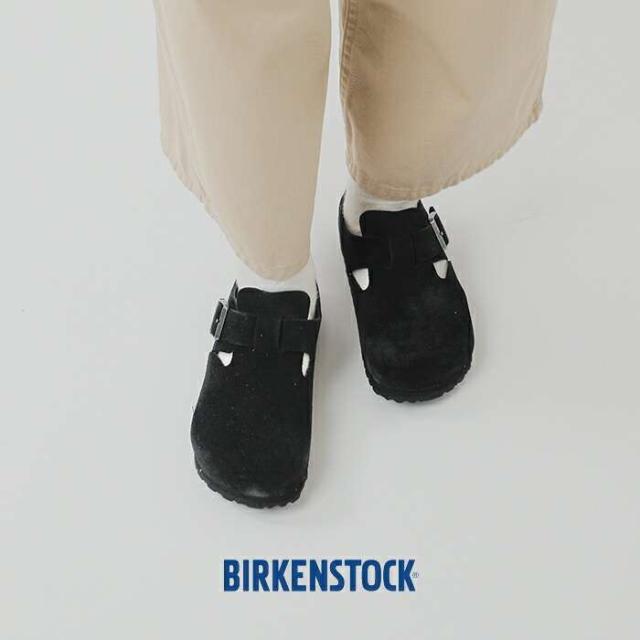 ビルケンシュトック 靴 シューズ BIRKENSTOCK スエード レザー ストラップ フラット シューズ “LONDON” london-same1-rf新作 レディース サイズ交換初回無料 クーポン対象