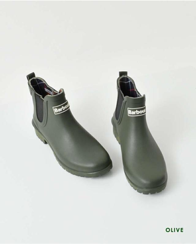 Barbour(バブアー)サイドゴアショートブーツ“wiltonchelseawelly”lrf0066