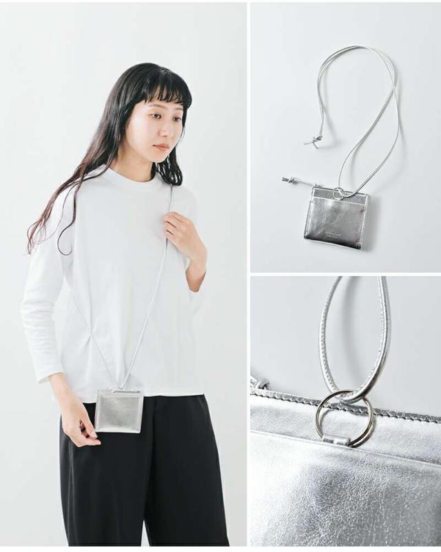 StitchandSew(スティッチアンドソー)牛ミラー箔Lジップウォレットlz300