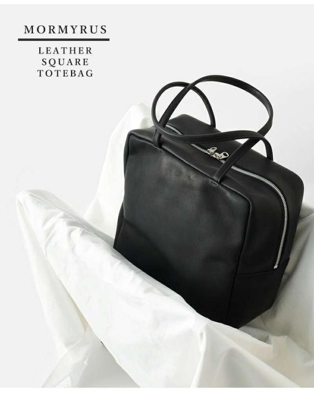 mormyrus(モルミルス)レザースクエアトートバッグm-148