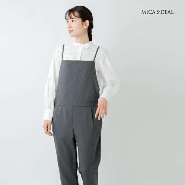 MICA&DEAL(マイカアンドディール)フロントタックサロペットm00e009op