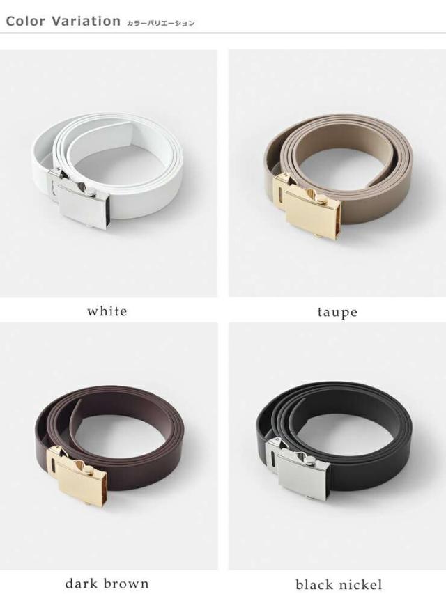 レフィエ ベルト LEFIJE  カウレザー GI ベルト “Tresor” m4689a  クーポン対象