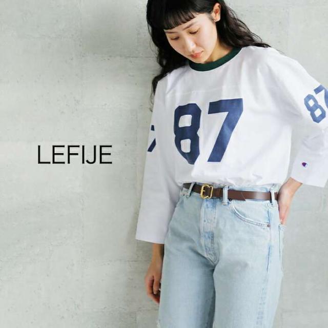 レフィエ ベルト LEFIJE  カウレザー リング ベルト “Tresor” m5032a  クーポン対象