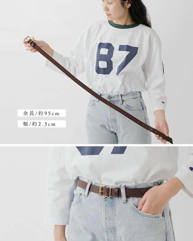 レフィエ ベルト LEFIJE  カウレザー リング ベルト “Tresor” m5032a  クーポン対象