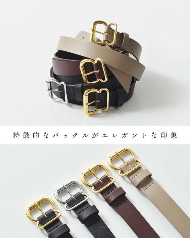 レフィエ ベルト LEFIJE  カウレザー リング ベルト “Tresor” m5032a  クーポン対象