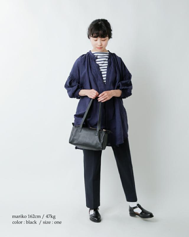 マリンデイ ボストンバッグ MARINE DAY  シュリンク カウレザー ボストンバッグ “MARIA” maria