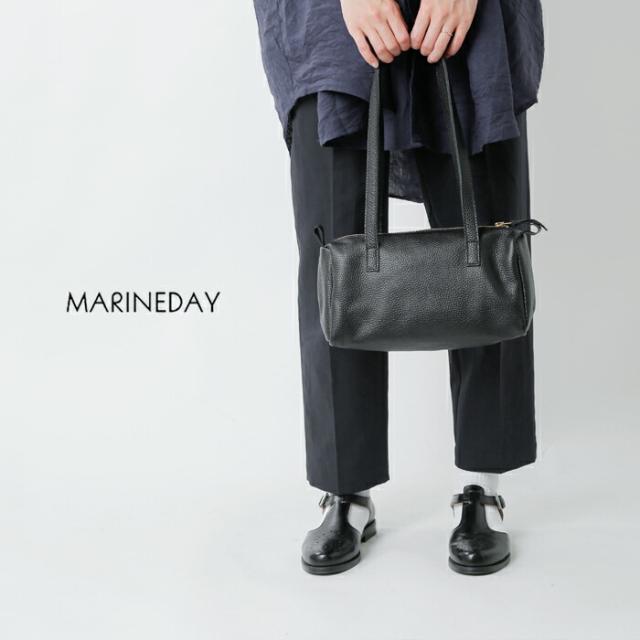 マリンデイ ボストンバッグ MARINE DAY  シュリンク カウレザー ボストンバッグ “MARIA” maria