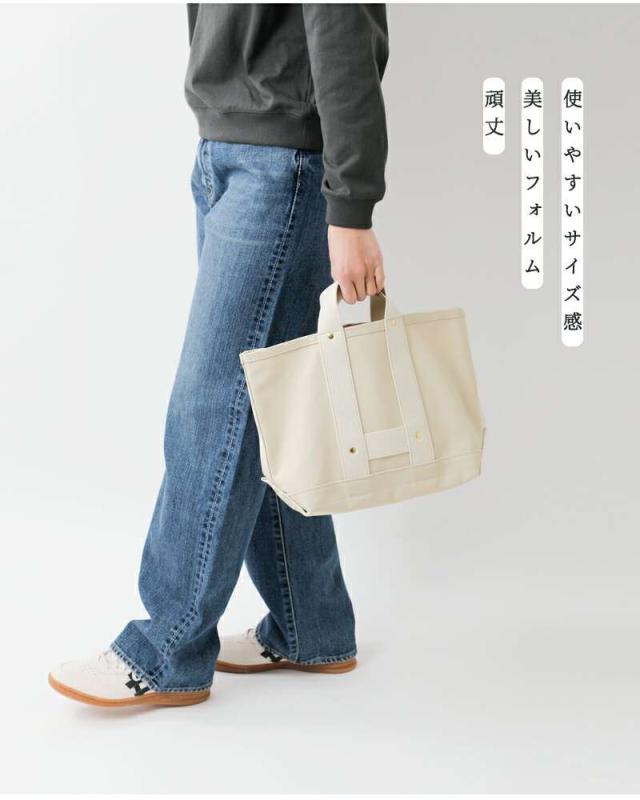 MASTER&Co.(マスターアンドコー)コットン ミニ トート バッグ “RAILMAN BAG S” mc033