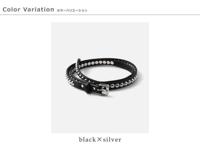 MASTER&Co.(マスターアンドコー)デイトナスタッズレザーベルトmc1605