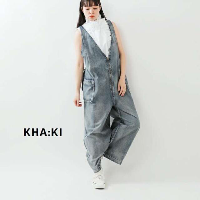KHA:KI カーキ サロペット kha:ki サロペット オーバーオール 「KHA:KI/カーキ」ツイード