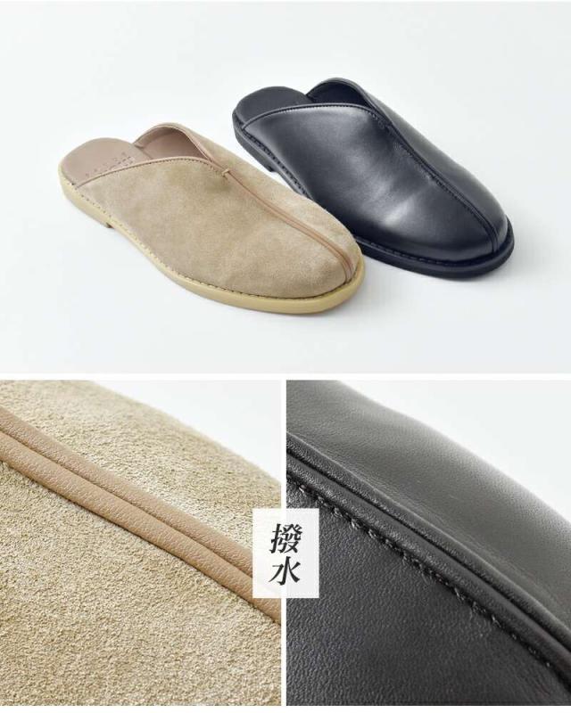 molle shoes(モールシューズ)撥水レザーコンフォートカンフーミュールスリッポン“KUNG-FUMULE”mls210301-26