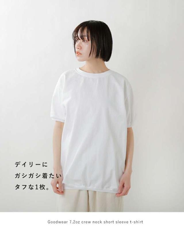 グッドウェア Tシャツ Goodwear  7.2oz コットン クルーネック ショートスリーブ Tシャツ ngt9801  クーポン対象