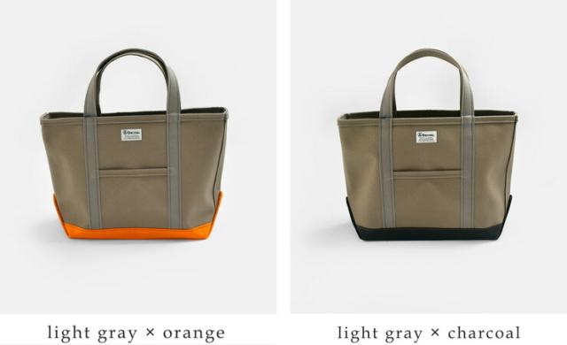 ORCIVAL(オーチバル・オーシバル)ヘビーキャンバス配色トートバッグミディアムor-h0284kwc-bi-25aw