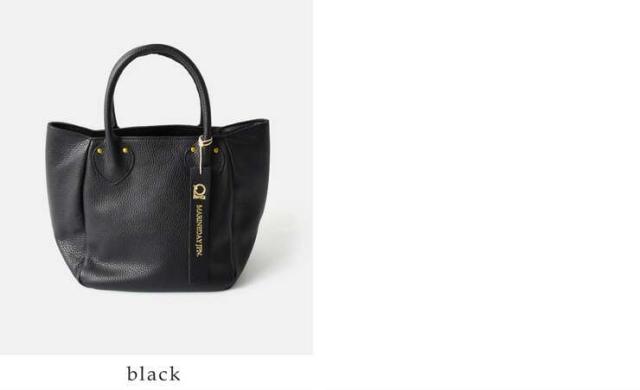 マリンデイ トートバッグ MARINE DAY  シュリンク カウレザー トートバッグ “PLUM” plum  クーポン対象